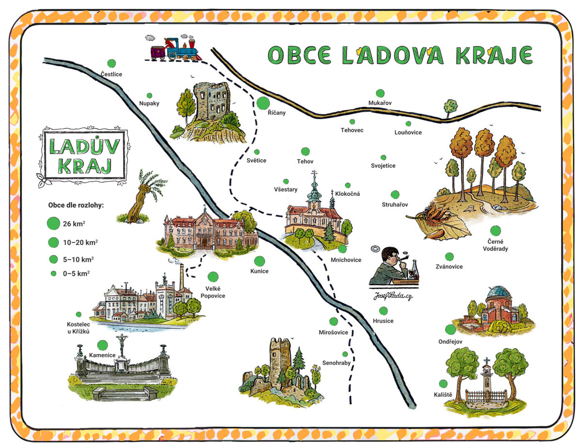 Obce Ladova kraje - Ladův Kraj